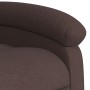 Sillón reclinable de masaje eléctrico tela marrón oscuro de , Sillones - Ref: Foro24-3204085, Precio: 274,71 €, Descuento: %