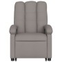 Sillón reclinable elevable tela gris taupe de , Sillones - Ref: Foro24-3204100, Precio: 270,22 €, Descuento: %