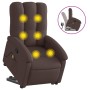 Dark Brown Fabric Reclining Foot Massage Chair by , Armchairs - Ref: Foro24-3204109, Price: 294,54 €, Discount: %