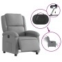 Sillón reclinable eléctrico tela gris claro de , Sillones - Ref: Foro24-3204140, Precio: 256,24 €, Descuento: %