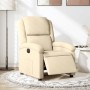 Cream Fabric Power Recliner by , Armchairs - Ref: Foro24-3204149, Price: 248,44 €, Discount: %