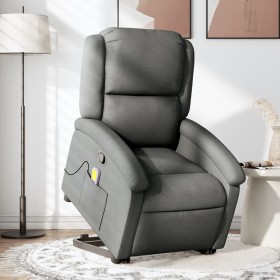 Dark Gray Fabric Reclining Foot Massage Chair by , Armchairs - Ref: Foro24-3204177, Price: 295,71 €, Discount: %