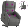 Dark Gray Fabric Reclining Foot Massage Chair by , Armchairs - Ref: Foro24-3204177, Price: 295,71 €, Discount: %