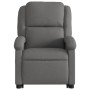 Dark Gray Fabric Reclining Foot Massage Chair by , Armchairs - Ref: Foro24-3204177, Price: 295,71 €, Discount: %