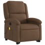 Brown Fabric Foot Recliner Massage Chair by , Armchairs - Ref: Foro24-3204180, Price: 291,99 €, Discount: %