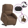 Brown Fabric Foot Recliner Massage Chair by , Armchairs - Ref: Foro24-3204180, Price: 291,99 €, Discount: %