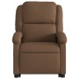 Brown Fabric Foot Recliner Massage Chair by , Armchairs - Ref: Foro24-3204180, Price: 291,99 €, Discount: %