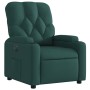 Sillón reclinable eléctrico tela verde oscuro de , Sillones - Ref: Foro24-3204692, Precio: 251,62 €, Descuento: %