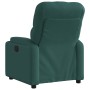 Sillón reclinable eléctrico tela verde oscuro de , Sillones - Ref: Foro24-3204692, Precio: 251,62 €, Descuento: %