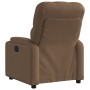 Sillón reclinable eléctrico de tela marrón de , Sillones - Ref: Foro24-3204690, Precio: 251,62 €, Descuento: %