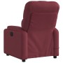 Sillón de masaje reclinable eléctrico tela rojo tinto de , Sillones - Ref: Foro24-3204701, Precio: 282,20 €, Descuento: %