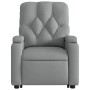 Light Gray Fabric Foot Recliner Massage Chair by , Armchairs - Ref: Foro24-3204722, Price: 304,56 €, Discount: %