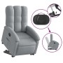 Sillón eléctrico reclinable elevable de tela gris claro de , Sillones - Ref: Foro24-3204116, Precio: 301,68 €, Descuento: %