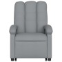 Sillón eléctrico reclinable elevable de tela gris claro de , Sillones - Ref: Foro24-3204116, Precio: 301,68 €, Descuento: %