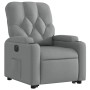 Sillón eléctrico reclinable elevable de tela gris claro de , Sillones - Ref: Foro24-3204734, Precio: 318,45 €, Descuento: %