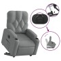 Sillón eléctrico reclinable elevable de tela gris claro de , Sillones - Ref: Foro24-3204734, Precio: 318,45 €, Descuento: %