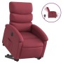 Sillón eléctrico reclinable elevable de tela rojo tinto de , Sillones - Ref: Foro24-3204005, Precio: 307,86 €, Descuento: %