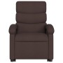 Sillón eléctrico reclinable elevable de tela marrón oscuro de , Sillones - Ref: Foro24-3204007, Precio: 307,86 €, Descuento: %