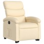 Sillón eléctrico reclinable elevable de tela color crema de , Sillones - Ref: Foro24-3204011, Precio: 289,99 €, Descuento: %