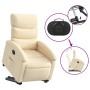 Sillón eléctrico reclinable elevable de tela color crema de , Sillones - Ref: Foro24-3204011, Precio: 289,99 €, Descuento: %