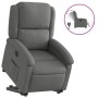 Sillón eléctrico reclinable elevable de tela gris oscuro de , Sillones - Ref: Foro24-3204189, Precio: 315,00 €, Descuento: %