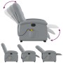 Elektrischer, hochklappbarer Massagesessel aus hellgrauem Stoff von , Sessel - Ref: Foro24-3204128, Preis: 305,99 €, Rabatt: %