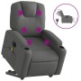 Sillón de masaje eléctrico reclinable elevable tela gris oscuro de , Sillones - Ref: Foro24-3204405, Precio: 339,90 €, Descue...