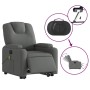 Sillón de masaje eléctrico reclinable elevable tela gris oscuro de , Sillones - Ref: Foro24-3204405, Precio: 339,90 €, Descue...