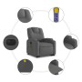 Liftable reclining electric massage chair dark gray fabric by , Armchairs - Ref: Foro24-3204405, Price: 331,84 €, Discount: %