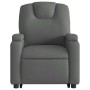 Sillón de masaje eléctrico reclinable elevable tela gris oscuro de , Sillones - Ref: Foro24-3204405, Precio: 339,90 €, Descue...