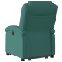 Sillón masaje eléctrico reclinable elevable tela verde oscuro de , Sillones - Ref: Foro24-3204206, Precio: 329,95 €, Descuent...