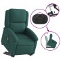 Sillón masaje eléctrico reclinable elevable tela verde oscuro de , Sillones - Ref: Foro24-3204206, Precio: 329,95 €, Descuent...