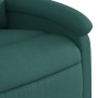 Sillón masaje eléctrico reclinable elevable tela verde oscuro de , Sillones - Ref: Foro24-3204206, Precio: 329,95 €, Descuent...