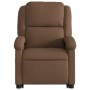 Brown Fabric Liftable Reclining Electric Massage Chair by , Armchairs - Ref: Foro24-3204204, Price: 329,95 €, Discount: %