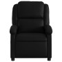 Black synthetic leather electric reclining massage chair by , Armchairs - Ref: Foro24-3204219, Price: 253,62 €, Discount: %