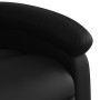 Black synthetic leather electric reclining massage chair by , Armchairs - Ref: Foro24-3204219, Price: 253,62 €, Discount: %