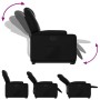 Sillón reclinable elevable cuero artificial negro de , Sillones - Ref: Foro24-3204430, Precio: 281,98 €, Descuento: %