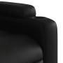 Sillón reclinable elevable cuero artificial negro de , Sillones - Ref: Foro24-3204430, Precio: 281,98 €, Descuento: %