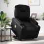 Sillón de masaje elevable eléctrico cuero sintético negro de , Sillones - Ref: Foro24-3204451, Precio: 327,69 €, Descuento: %