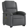 Gray synthetic leather electric lift massage chair by , Armchairs - Ref: Foro24-3204250, Price: 322,69 €, Discount: %