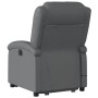 Sillón de masaje elevable eléctrico cuero sintético gris de , Sillones - Ref: Foro24-3204250, Precio: 322,69 €, Descuento: %