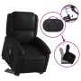 Black Artificial Leather Foot Massage Recliner by , Armchairs - Ref: Foro24-3204233, Price: 270,48 €, Discount: %