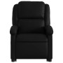 Black Artificial Leather Foot Massage Recliner by , Armchairs - Ref: Foro24-3204233, Price: 270,48 €, Discount: %