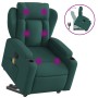 Dark Green Fabric Reclining Foot Massage Chair by , Armchairs - Ref: Foro24-3204500, Price: 305,05 €, Discount: %