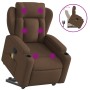 Brown Fabric Foot Recliner Massage Chair by , Armchairs - Ref: Foro24-3204498, Price: 303,69 €, Discount: %