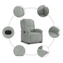 Sillón eléctrico reclinable elevable de terciopelo gris claro de , Sillones - Ref: Foro24-3204322, Precio: 327,60 €, Descuent...