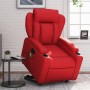 Red Artificial Leather Foot Massage Recliner by , Armchairs - Ref: Foro24-3204556, Price: 303,23 €, Discount: %