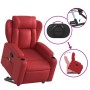 Red Artificial Leather Foot Massage Recliner by , Armchairs - Ref: Foro24-3204556, Price: 303,23 €, Discount: %