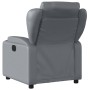 Gray synthetic leather electric reclining massage chair by , Armchairs - Ref: Foro24-3204540, Price: 295,58 €, Discount: %