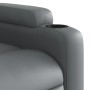 Sillón de masaje reclinable eléctrico cuero sintético gris de , Sillones - Ref: Foro24-3204540, Precio: 297,39 €, Descuento: %